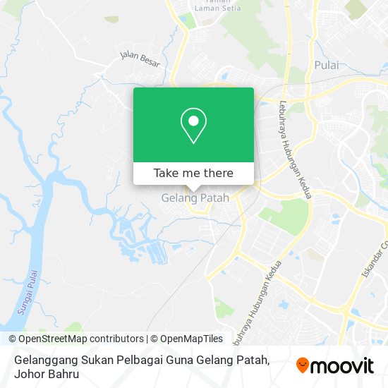 Gelanggang Sukan Pelbagai Guna Gelang Patah map