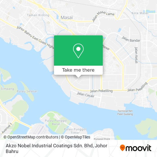 Akzo Nobel Industrial Coatings Sdn. Bhd map