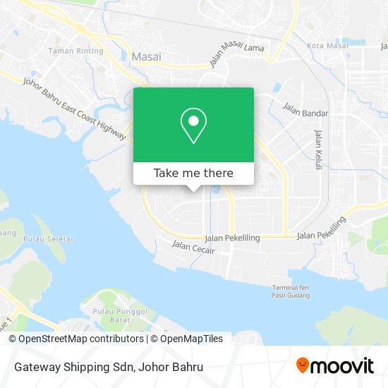 Gateway Shipping Sdn map