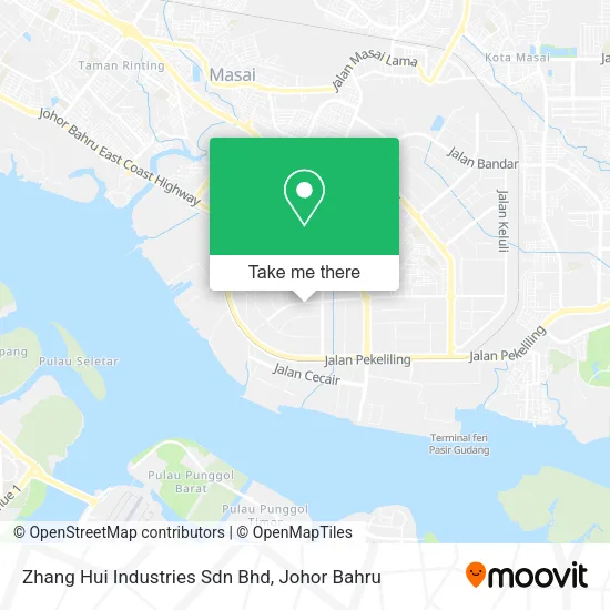 Zhang Hui Industries Sdn Bhd map