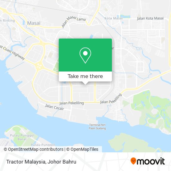 Tractor Malaysia map