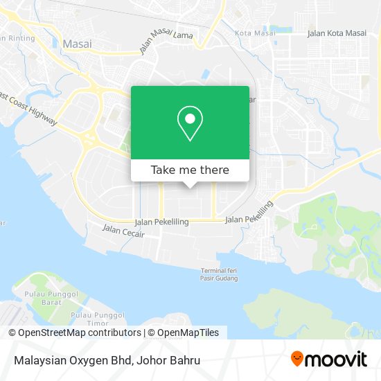 Malaysian Oxygen Bhd map