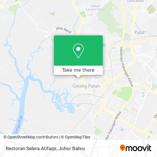 Restoran Selera Atifaqs map