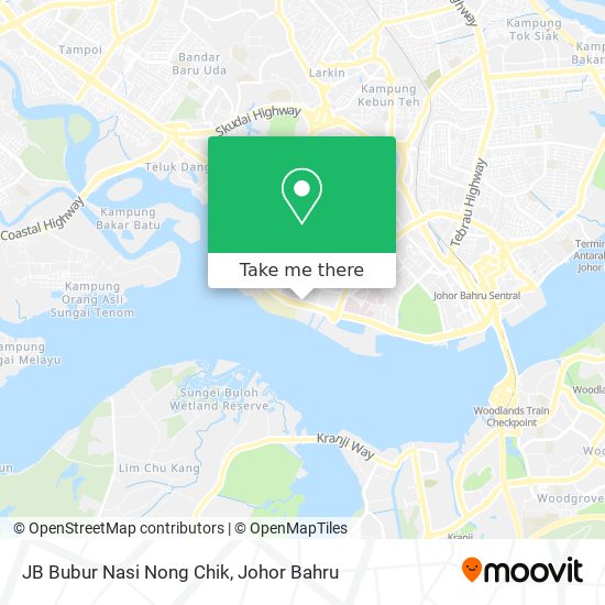 JB Bubur Nasi Nong Chik map