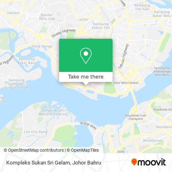 Kompleks Sukan Sri Gelam map