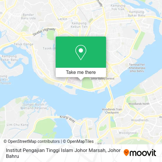 Institut Pengajian Tinggi Islam Johor Marsah map