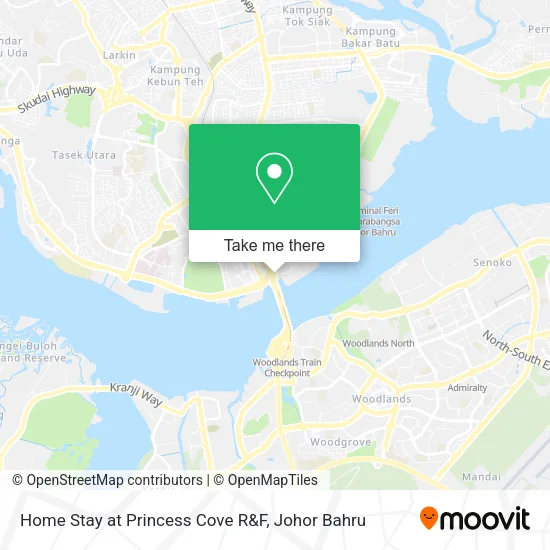 Home Stay at Princess Cove R&F map