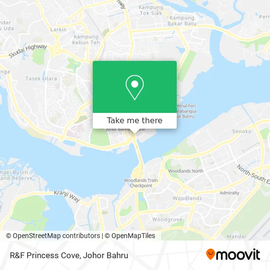 R&F Princess Cove map