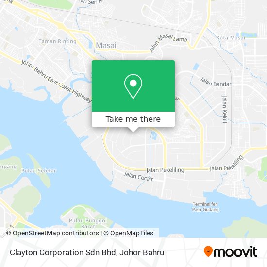 Clayton Corporation Sdn Bhd map