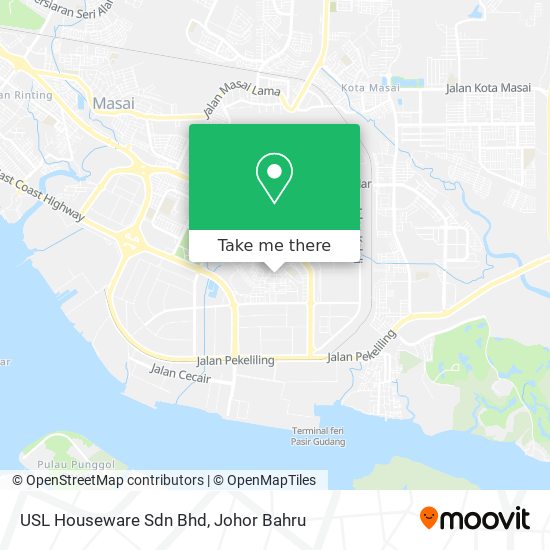 USL Houseware Sdn Bhd map