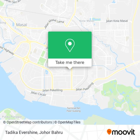 Tadika Evershine map