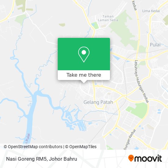 Nasi Goreng RM5 map