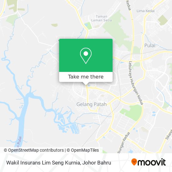 Wakil Insurans Lim Seng Kurnia map