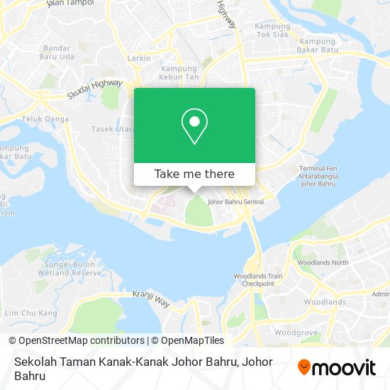 Sekolah Taman Kanak-Kanak Johor Bahru map