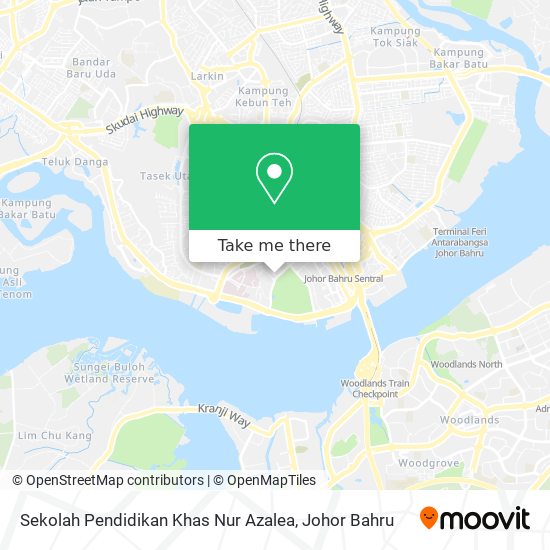 Sekolah Pendidikan Khas Nur Azalea map