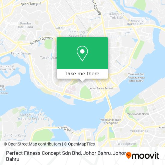 Perfect Fitness Concept Sdn Bhd, Johor Bahru map