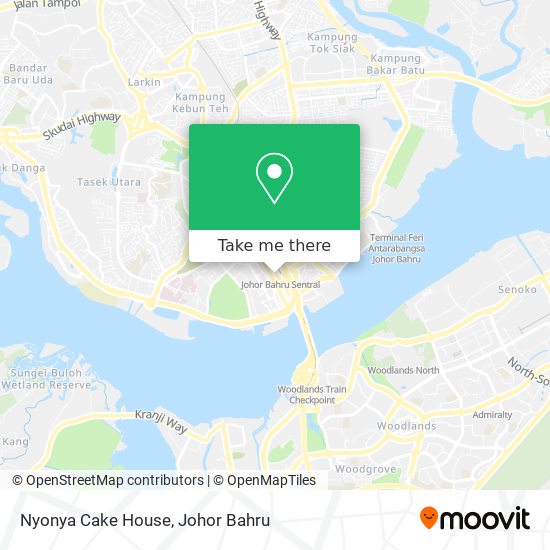 Nyonya Cake House map