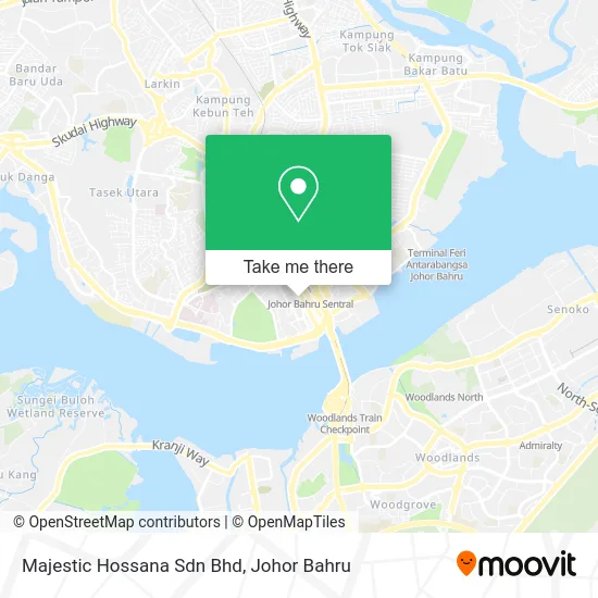 Majestic Hossana Sdn Bhd map