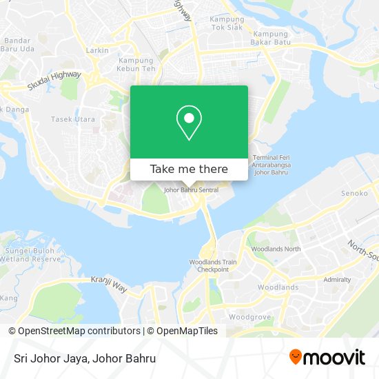 Sri Johor Jaya map