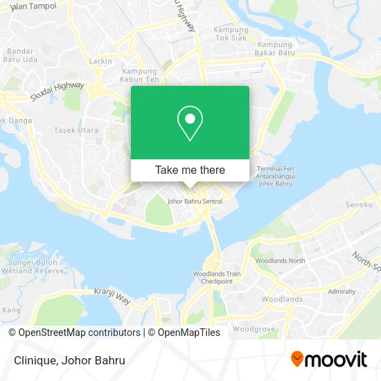 Clinique map