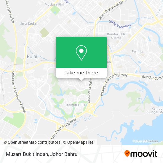 Muzart Bukit Indah map