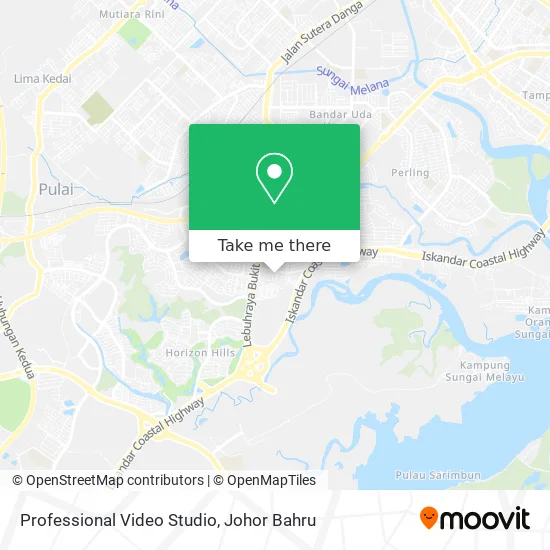 Professional Video Studio map