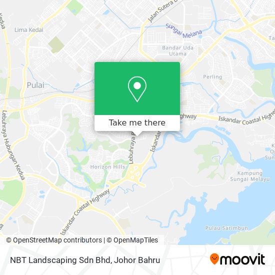 NBT Landscaping Sdn Bhd map