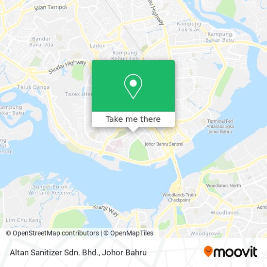 Altan Sanitizer Sdn. Bhd. map