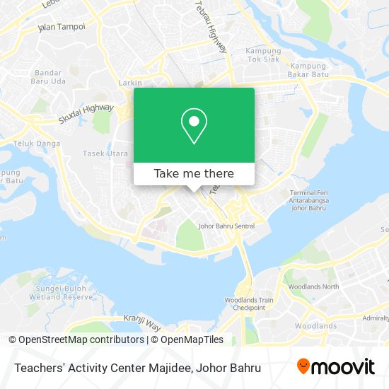 Teachers' Activity Center Majidee map