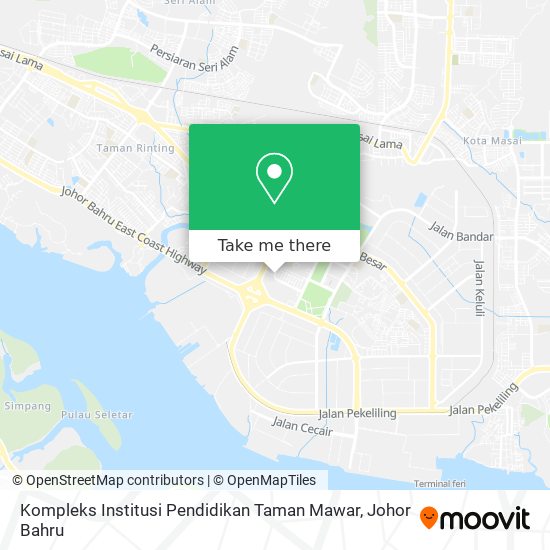 Kompleks Institusi Pendidikan Taman Mawar map