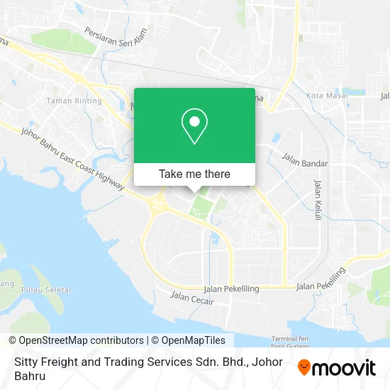 Sitty Freight and Trading Services Sdn. Bhd. map