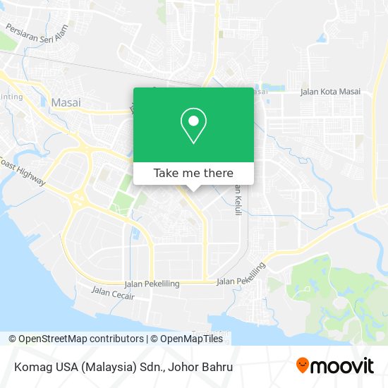 Komag USA (Malaysia) Sdn. map