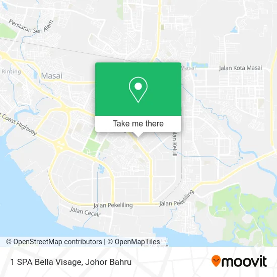 1 SPA Bella Visage map