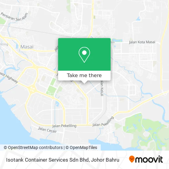 Isotank Container Services Sdn Bhd map