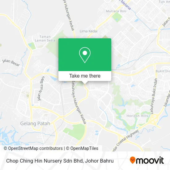 Chop Ching Hin Nursery Sdn Bhd map