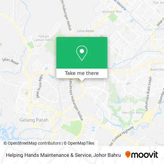 Helping Hands Maintenance & Service map
