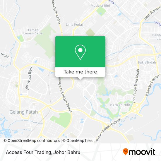 Access Four Trading map