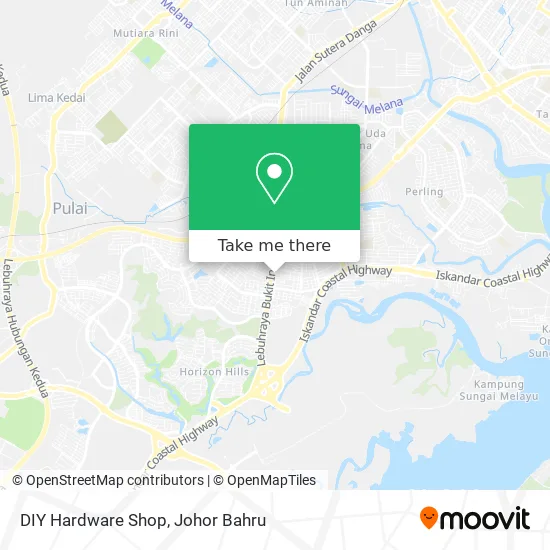 DIY Hardware Shop map