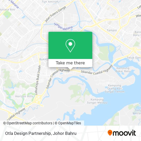 Otla Design Partnership map
