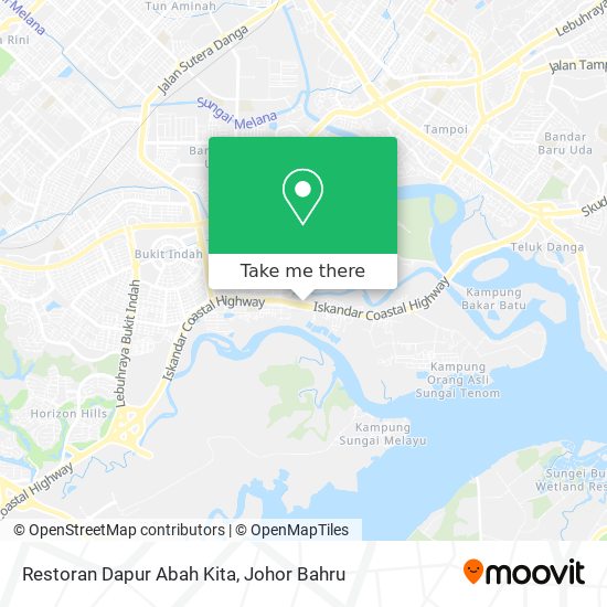 Restoran Dapur Abah Kita map