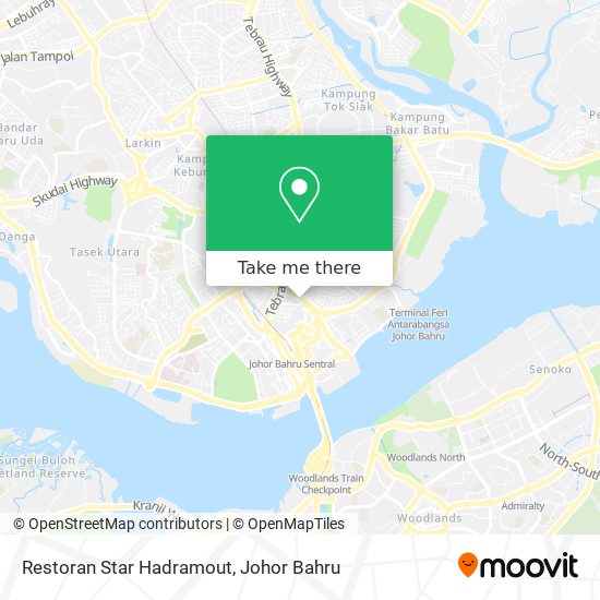 Restoran Star Hadramout map