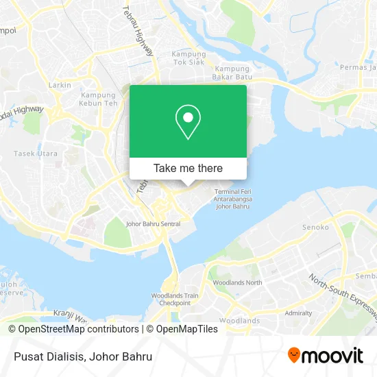 Pusat Dialisis map