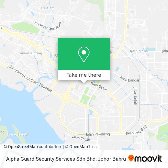 Alpha Guard Security Services Sdn Bhd map