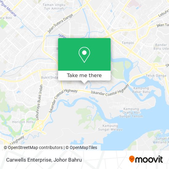 Carwells Enterprise map