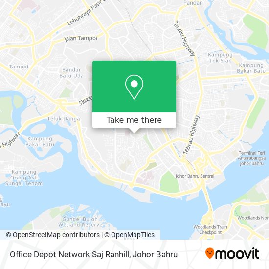 Office Depot Network Saj Ranhill map