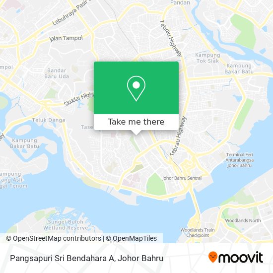 Pangsapuri Sri Bendahara A map