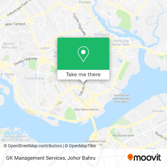 GK Management Services map