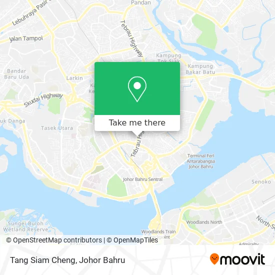Tang Siam Cheng map