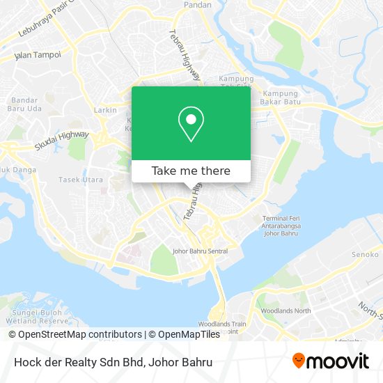 Hock der Realty Sdn Bhd map