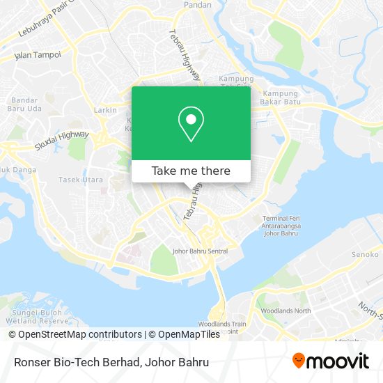 Ronser Bio-Tech Berhad map